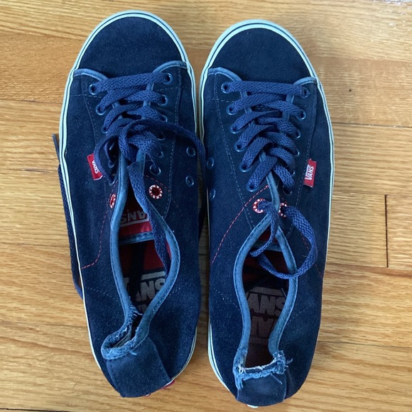 Vans Suede/Leather Navy Blue Sneakers - Picture 11 of 12